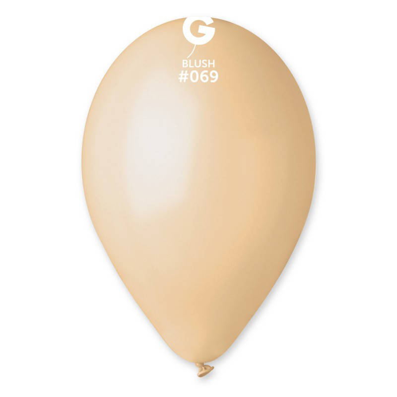 

Латексные воздушные шарики 10" пастель 69 телесный Gemar