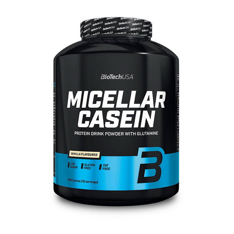 

Мицеллярный казеин BioTech Micellar Casein (2270 г) биотеч клубника