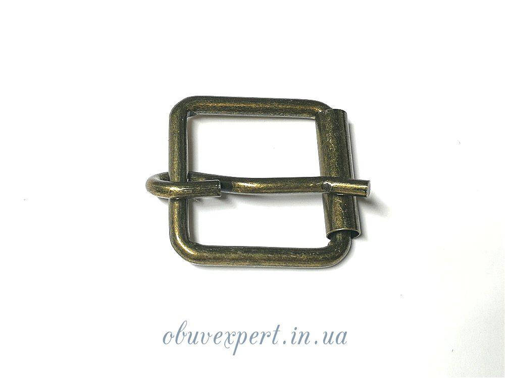 

Пряжка собача 25*25 мм, товщ. 3,5 мм Антик