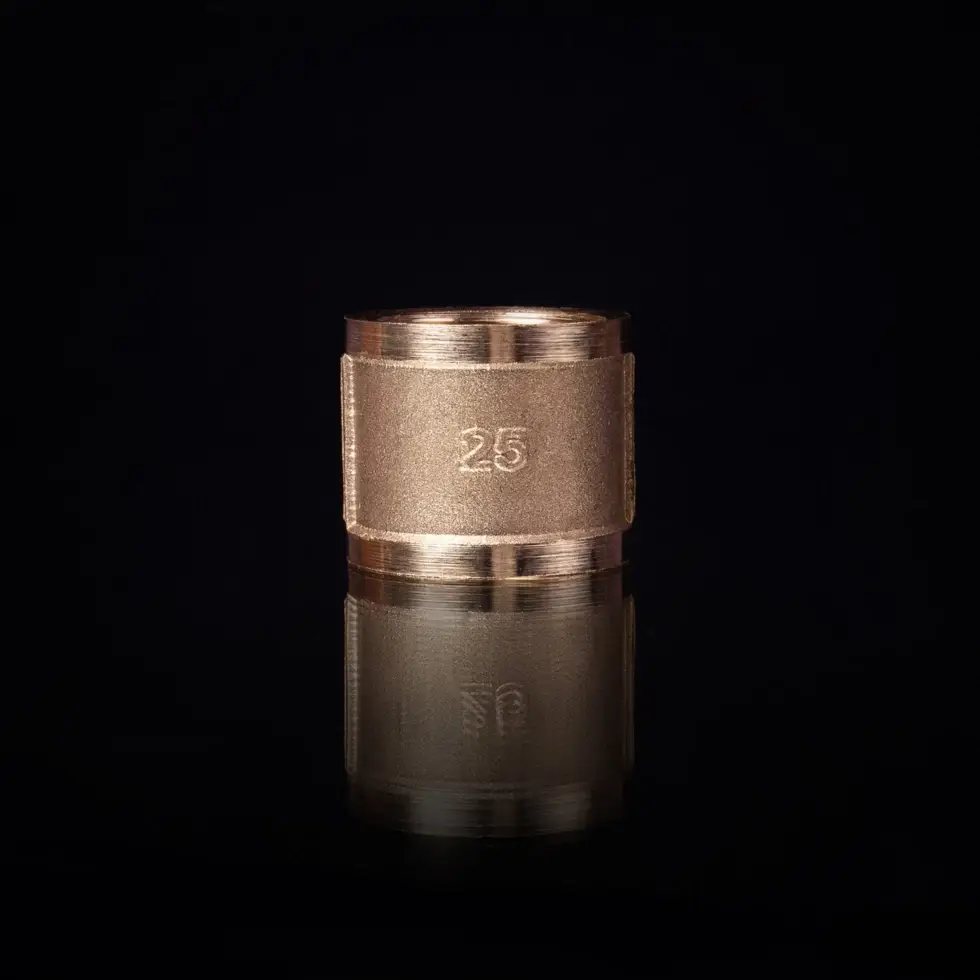 

Фитинг латунный - Муфта прямая 25 (1"), Желтый