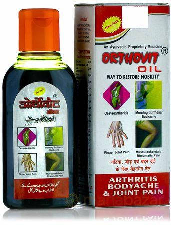 

Масло "Ортовит" 60 мл, РЕПЛ Фарма (Orthovit Oil Arthritis Bodyache & Joint Pain REPL Pharma)