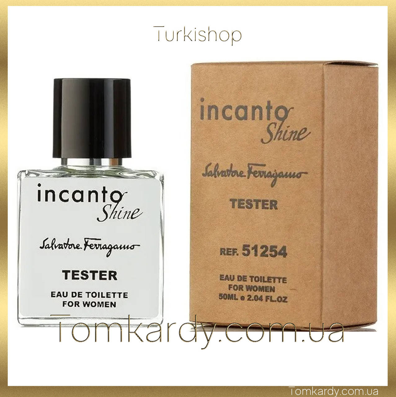

Женские духи Salvatore Ferragamo Incanto Shine [Tester Концентрат] 50 ml. Сальваторе Феррагамо Инканто Шайн