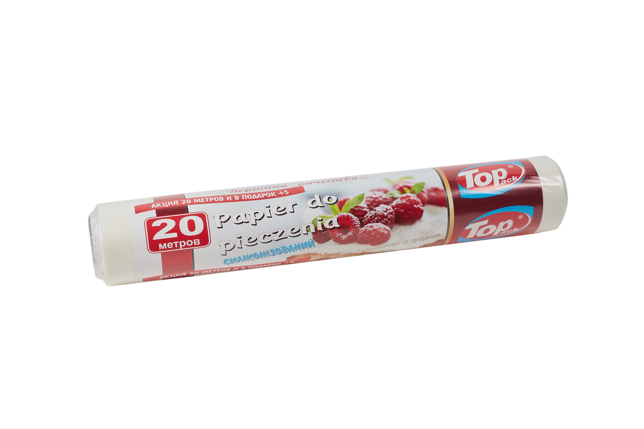 

Пергамент TOP PACK силикон белый 29см/20м