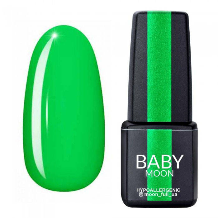 

Гель-лак Baby Moon Perfect Neon №12, 6 мл (ярко-зеленый)