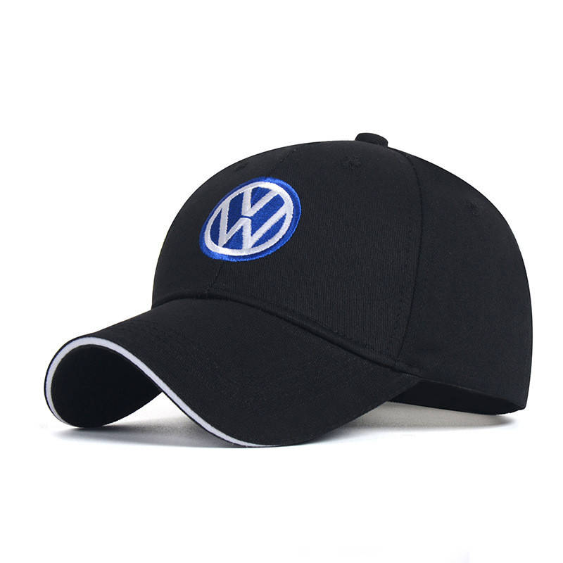 

Кепка бейсболка с логотипом Volkswagen (Фольксваген) черная, Черный