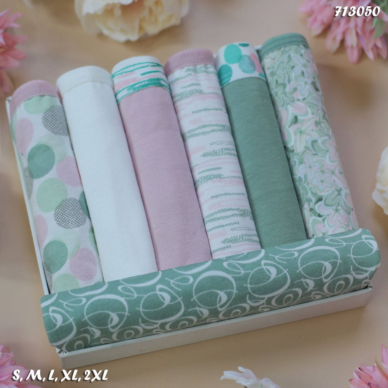 

Трусы женские Nicoletta Турция недельки M, L | 7 шт