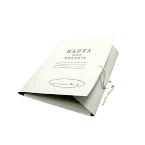 

Папка картонная на завязках