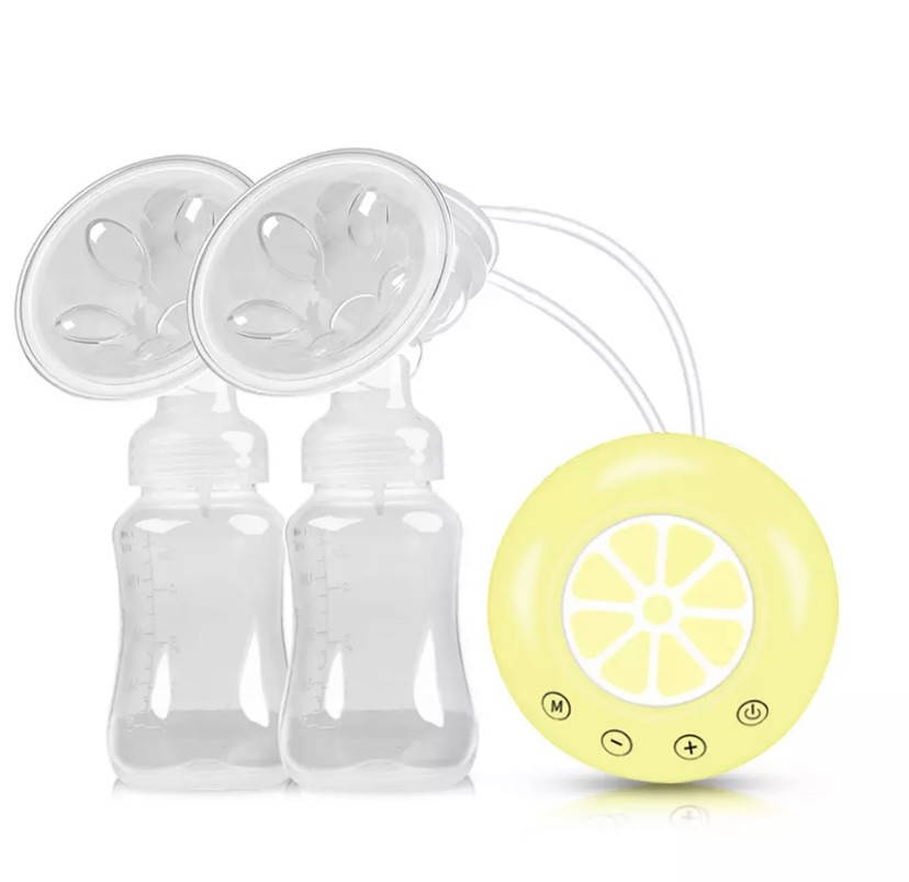 

Молокоотсос двойной электрический с 2 бутылочками