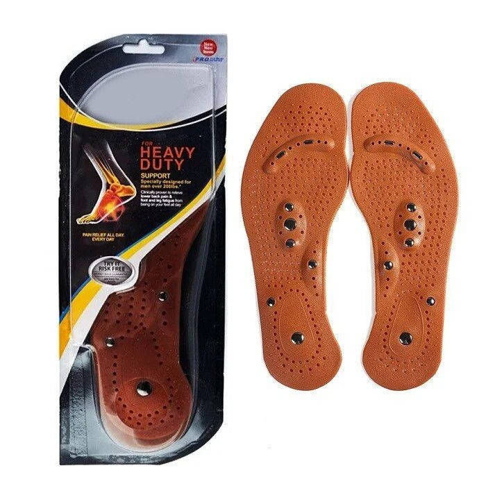 

Ортопедические стельки Coccine Heavy Duty с массажным эффектом для мужской и женской обуви, магнитные стельки