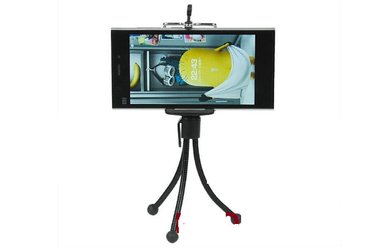 

Мини Штатив Осьминог Трипод Тринога для смартфона или фотоаппарата, Черный