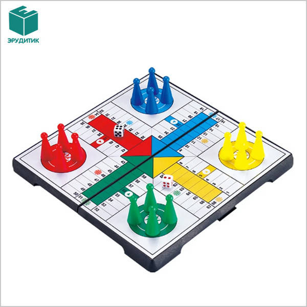 

Магнитная настольная игра Ludo game