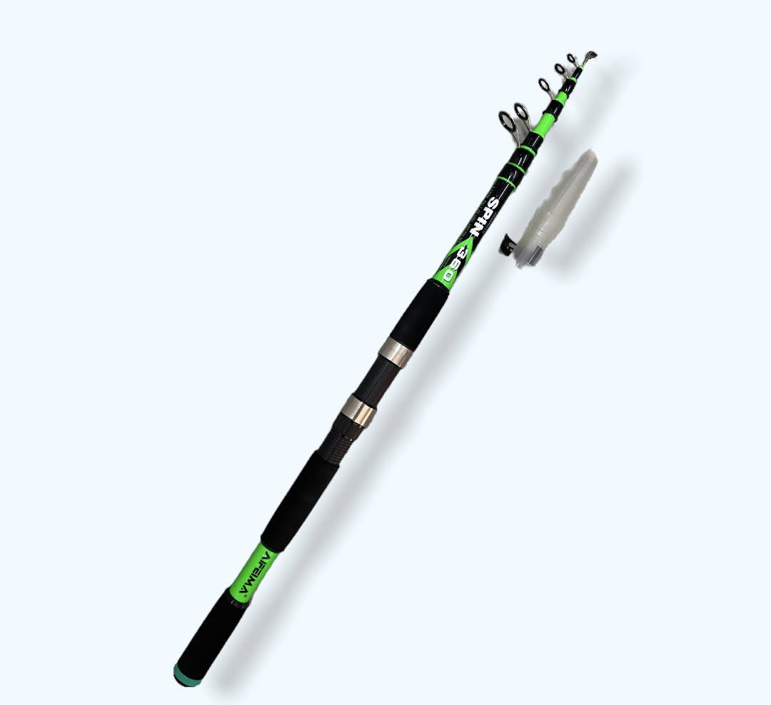

Спиннинг телескопический Feima Apache 60-120 г. 3.6, Зелёный