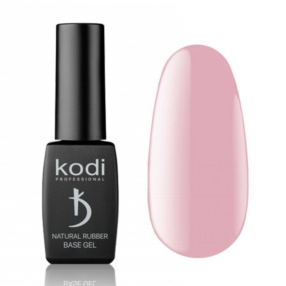 

Камуфлирующая база для гель-лака Kodi Natural Rubber Base Pink, 12 мл