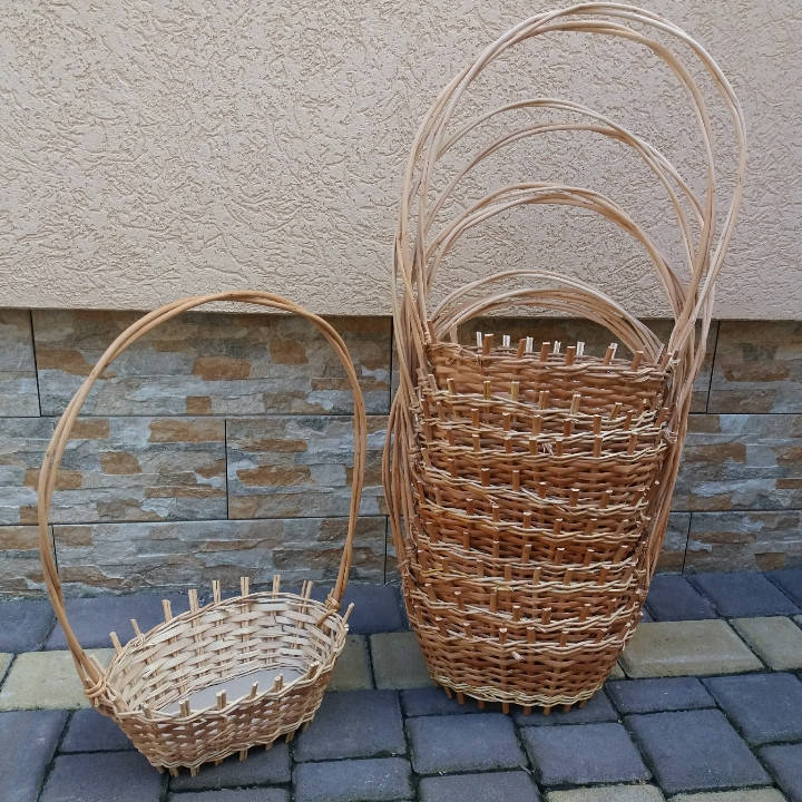 

Корзина из лозы Овал