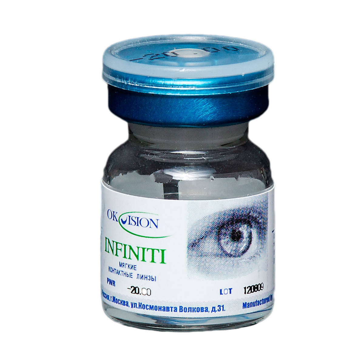 

Контактные линзы Okvision Infiniti (минусовые диоптрии от -0.5 до -20.00) 1 штука