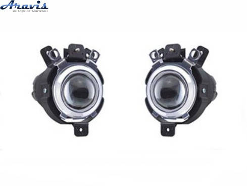 

Противотуманные фары LADA Priora 2170-72 DLAA LD-2321-W Chrome, Белый