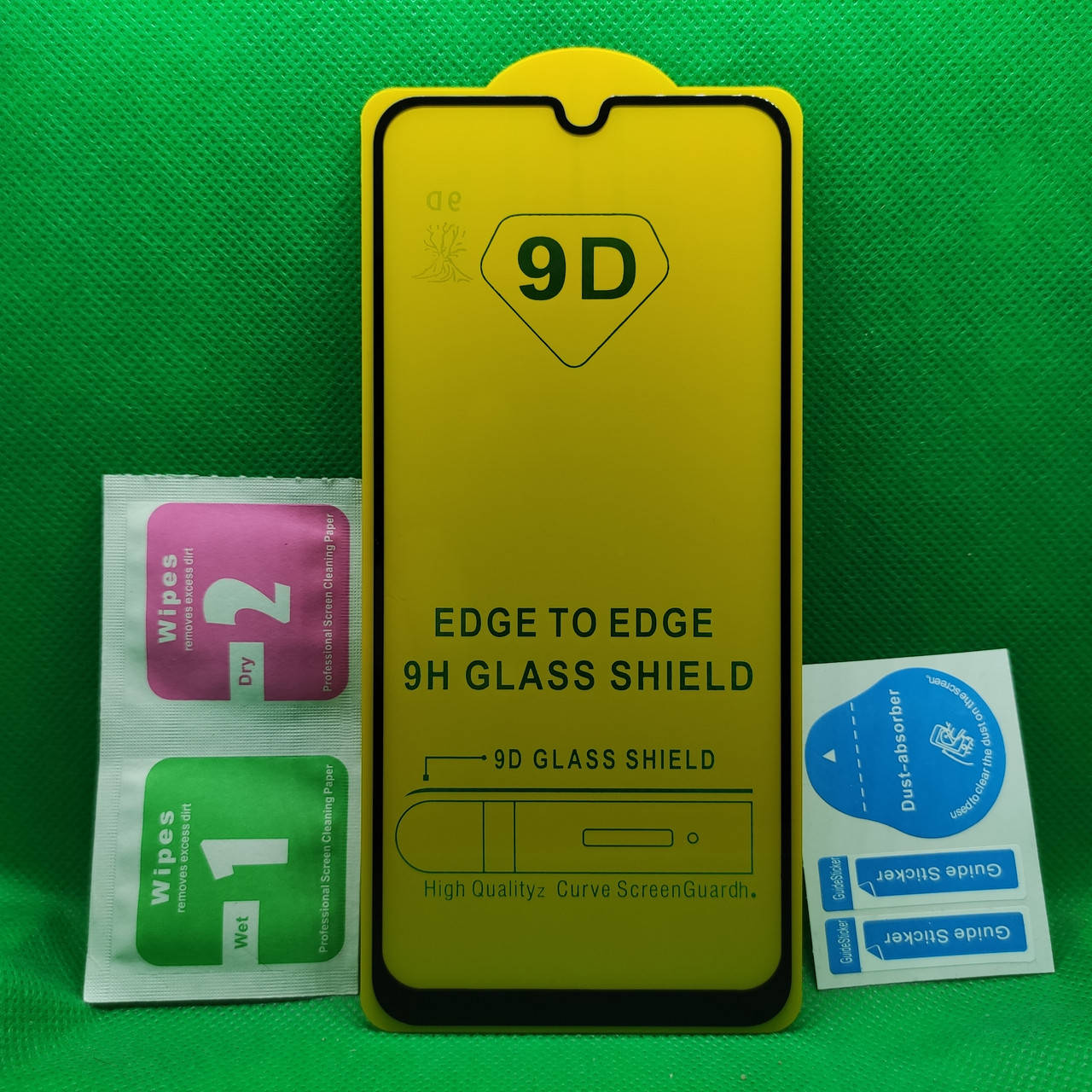 

Защитное стекло для Samsung Galaxy M31 M315 Full Glue 9D 9H на весь экран телефона клей по всей поверхности, Черный