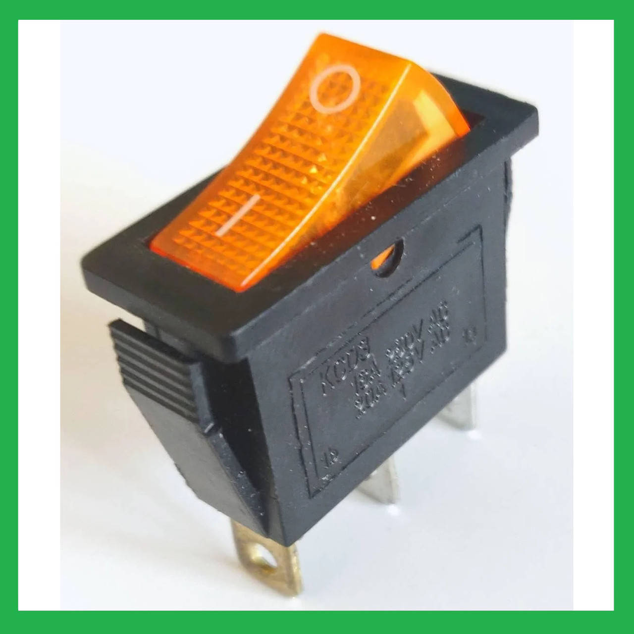 

Клавишный переключатель IRS-101-3C on-off желтый