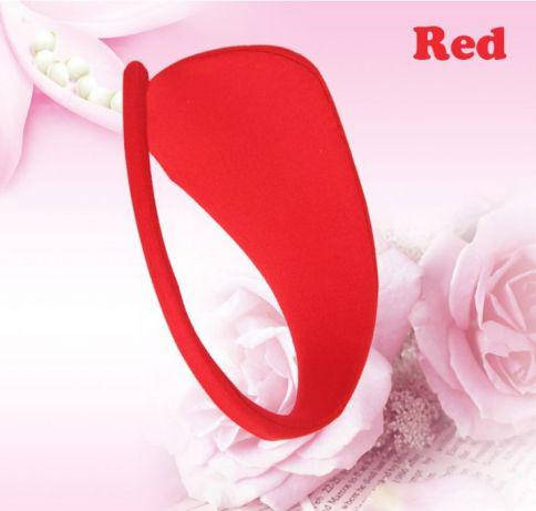 

С-СТРИНГИ - БЕЛЬЕ НОВОГО ПОКОЛЕНИЯ, трусики без лямок. Разные цвета, размер универсальный., Красный