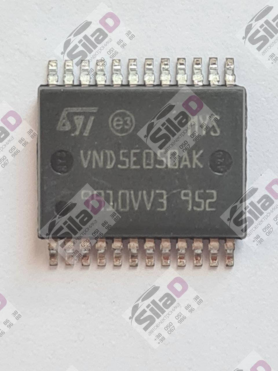 

Микросхема VND5E050AK STMicroelectronics корпус PowerSSO-24