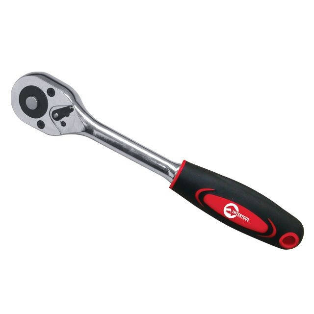 

Рукоятка с храповым механизмом на 45 зубов 3/8'' Cr-v INTERTOOL HT-2118