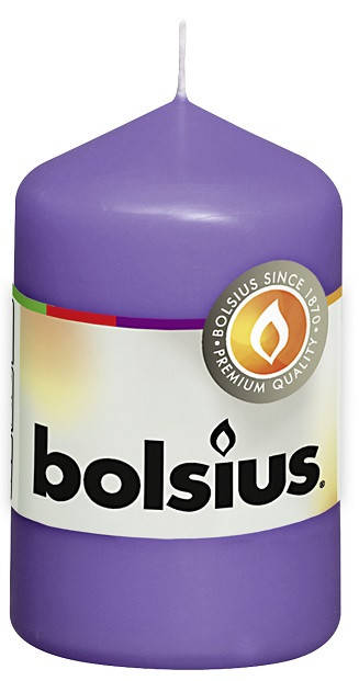 

Свеча цилиндр ультрафиолетовая bolsius 8 см (50/80-042Б)