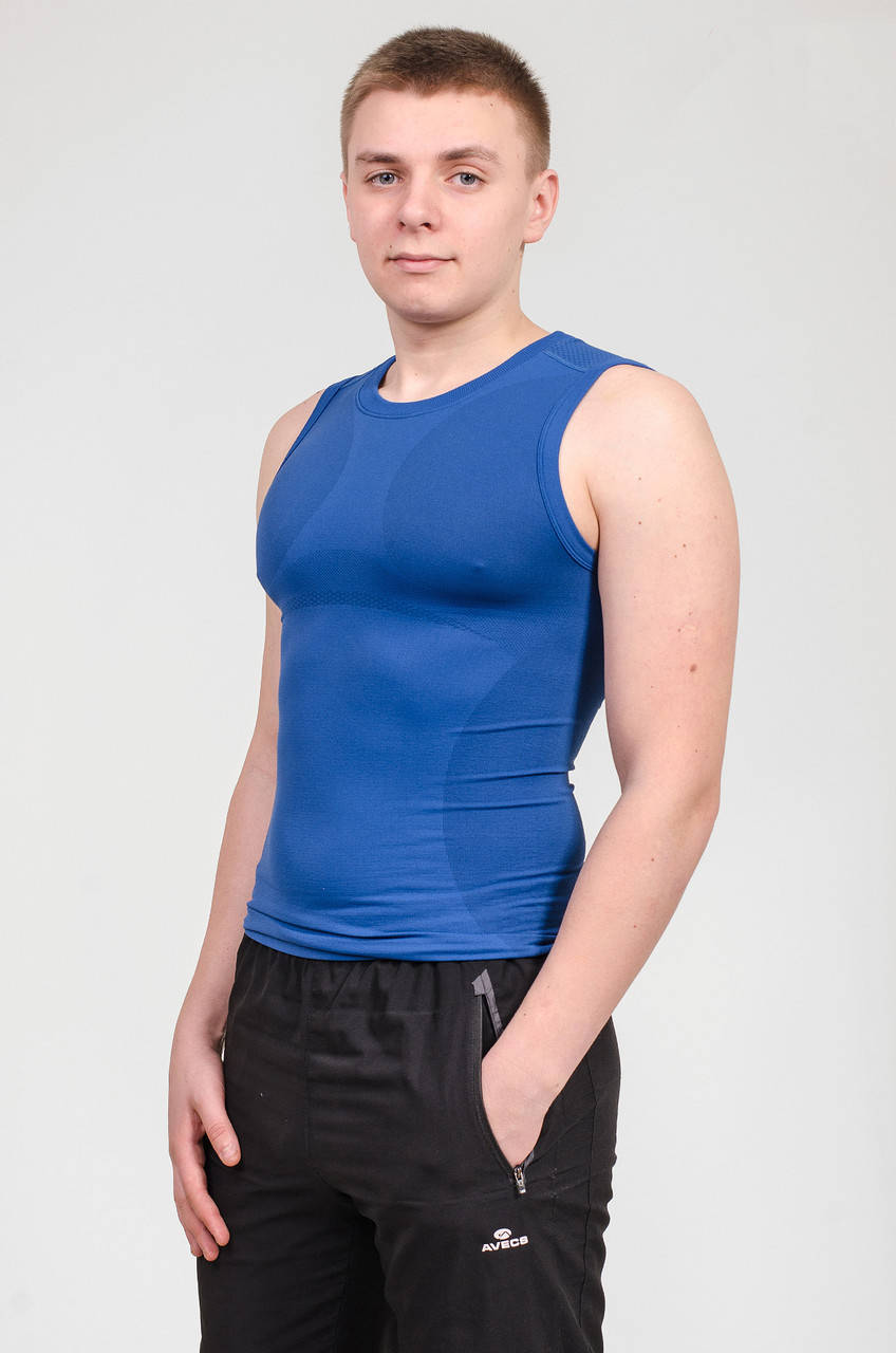 

Футболка майка борцовка мужская Avecs AV-30121 Размеры L(48/50) XL(50/52)