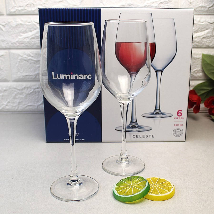 

Набор бокалов для вина Luminarc Celeste 350 мл 6 шт (L5831), Прозрачный