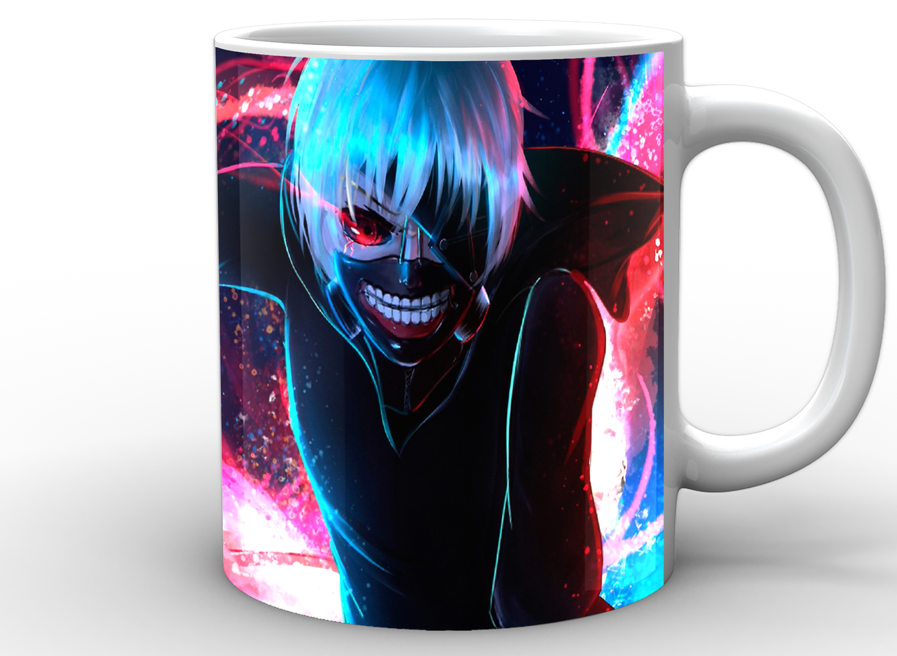 

Кружка Geek Land белая Tokyo Ghoul Токийский гуль главный герой TG.02.001, Белый