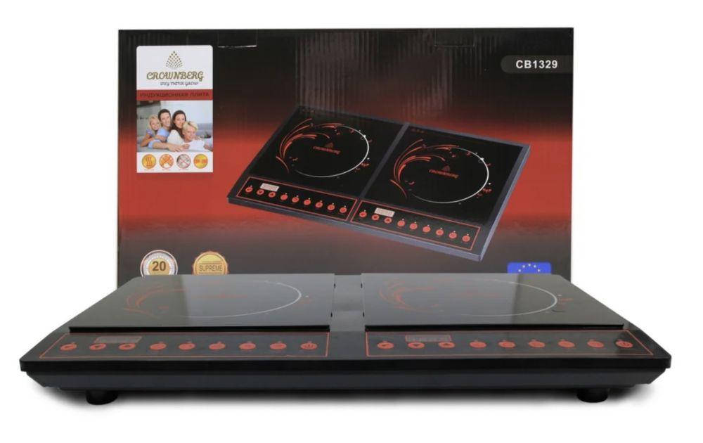 

Индукционная плита Crownberg CB-1329 электроплита печь індукційна