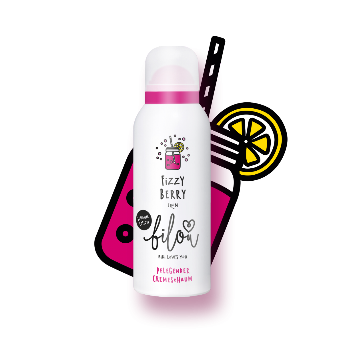 

Пена для душа Bilou FIZZY BERRY mini 50ml