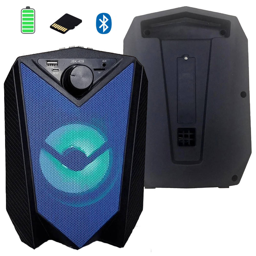 

Мощная Bluetooth Колонка Ukc JBK409 портативная беспроводная Акустическая Синий UG