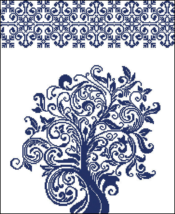 

Вышиванка женская . Схема PDF, xsd, dst, pes, jef, hus