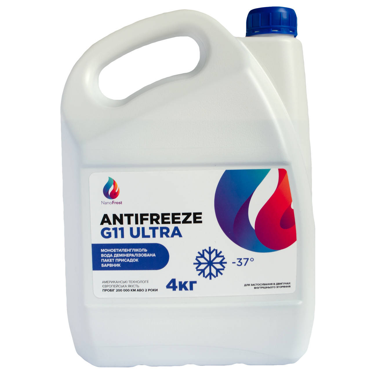 

Антифриз NanoFrost G11 ULTRA (синий) 4 кг