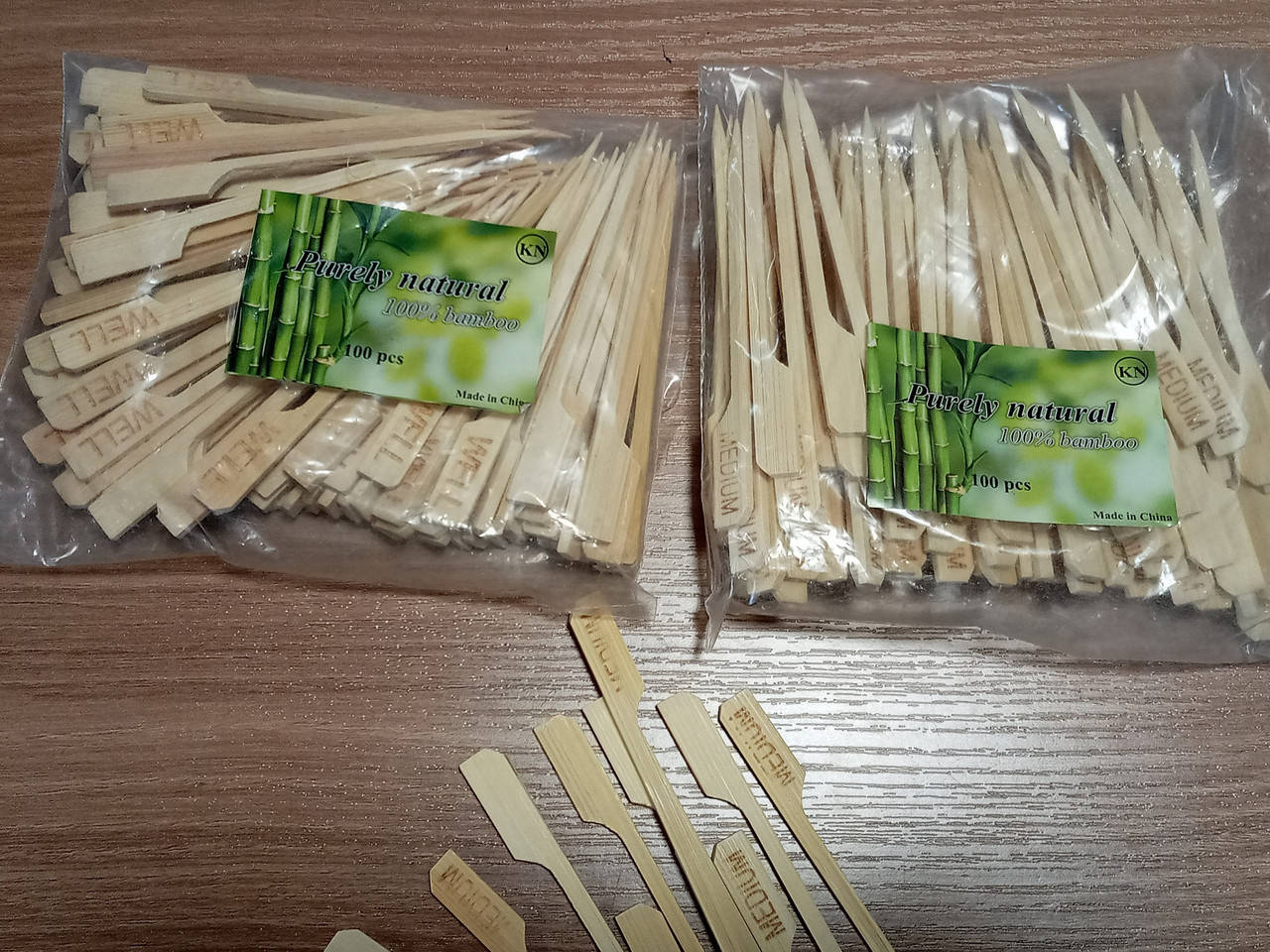 

Шпажка бамбук 9 см, прожарка "Medium" 100шт/уп