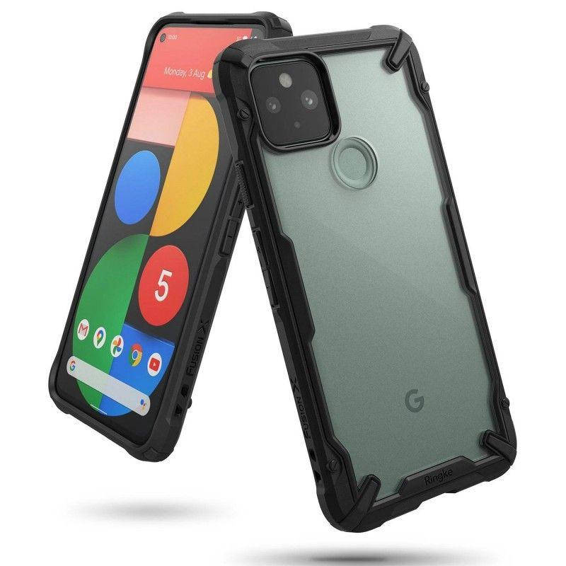 

Чехол Ringke Fusion X Google Pixel 5 Black (RCG4840), Черный