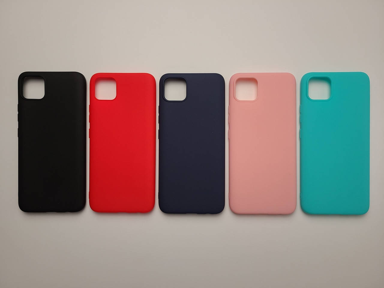 

Цветной TPU чехол для Realme C11, Разные цвета
