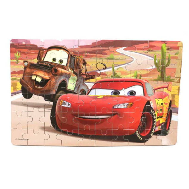 

Пазл Молния МакКуин и Мэтр 24х15 см. Головомка-пазл Тачки. Пазл Cars