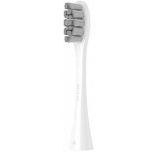 

Насадка для зубной щетки Oclean X Pro F1 бело серая PW01 Brush head 1-pk