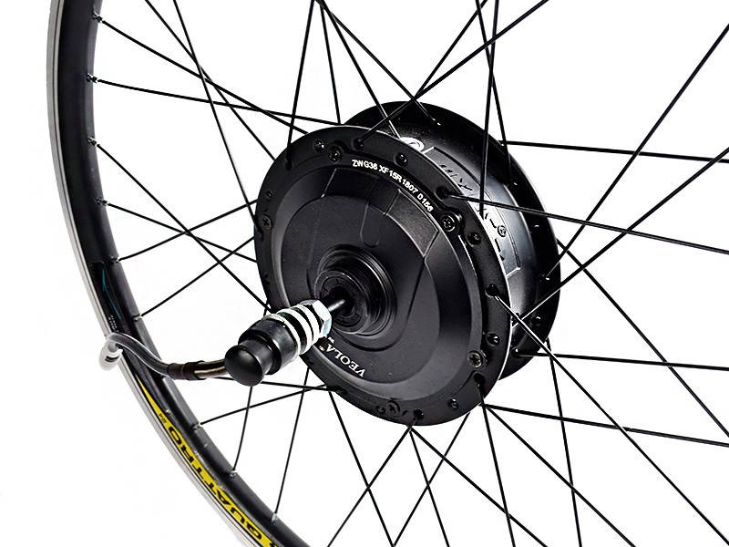 

Заспицованное мотор-колесо редукторное MXUS XF15R 48В 500Вт заднее