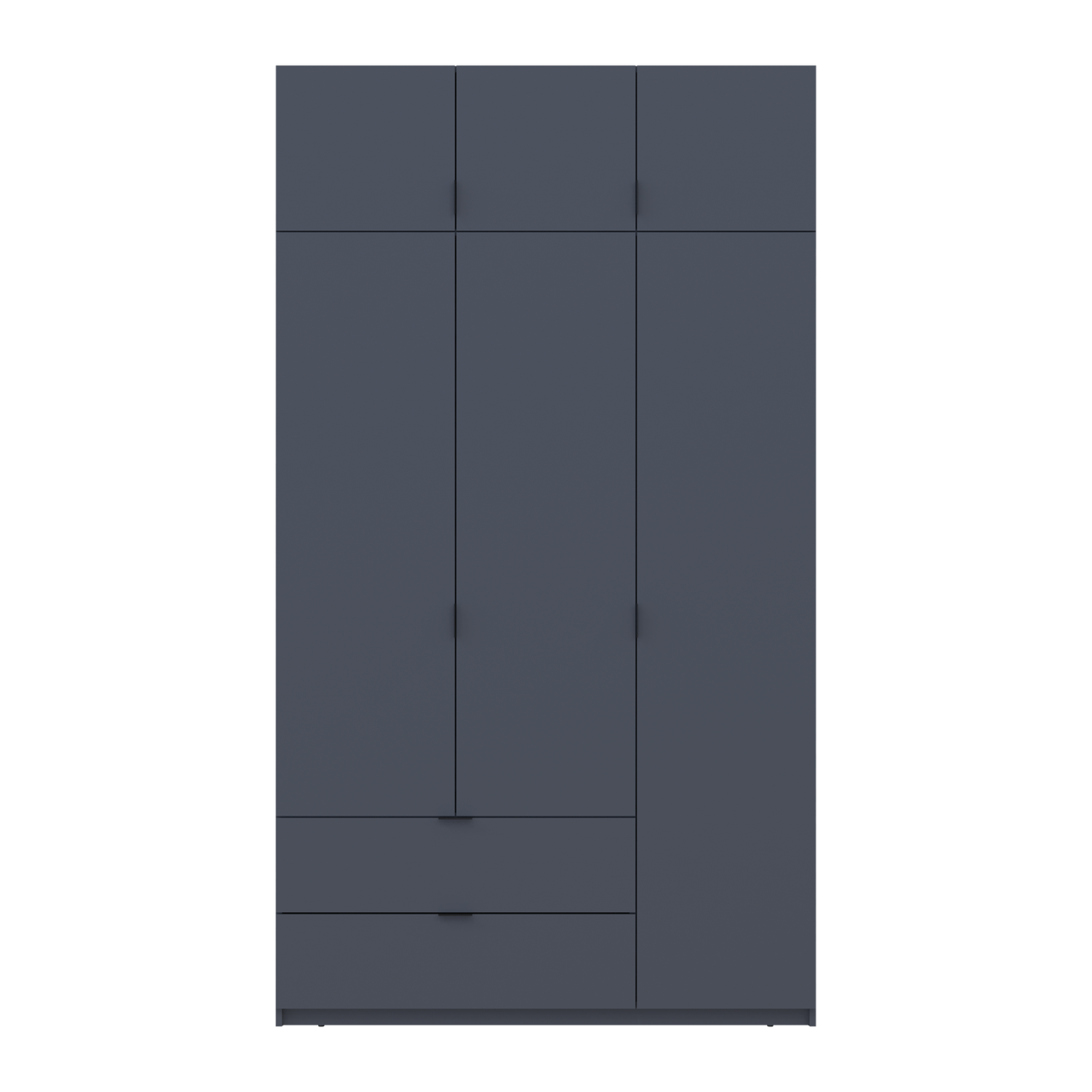 Розпашна Шафа для одягу Doros Лукас Графі 3ДСП 135х50х240 (80737801) 3