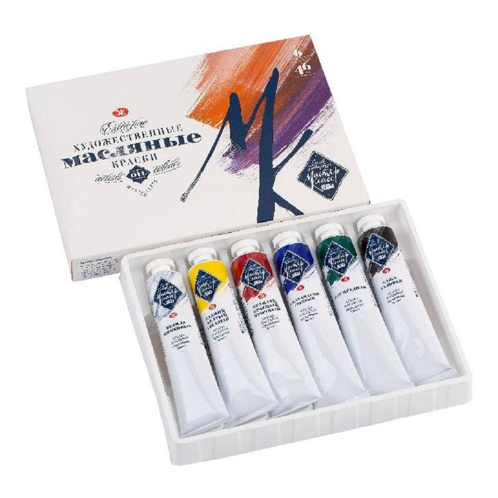 

Набір олійних фарб "Мастер-Класс", 6 кол.*46 мл, ЗХК