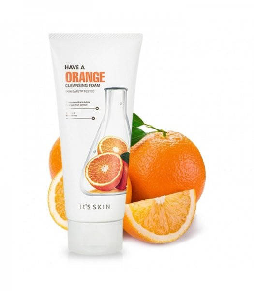 

Пенка для умывания с апельсином для витаминизирования кожи It's Skin Have a Orange Cleansing Foam