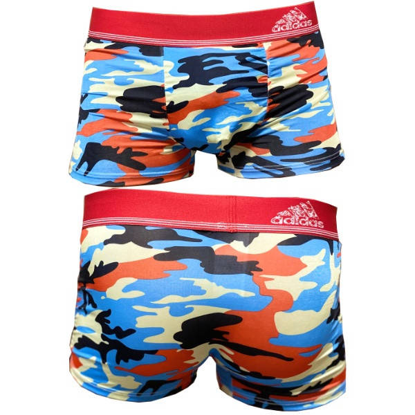 

Боксеры мужские трусы Adidas хаки Красный, XL