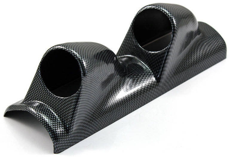 

Корпус для тахометра Ø60мм на стойку двойной карбон MG60A2/CB