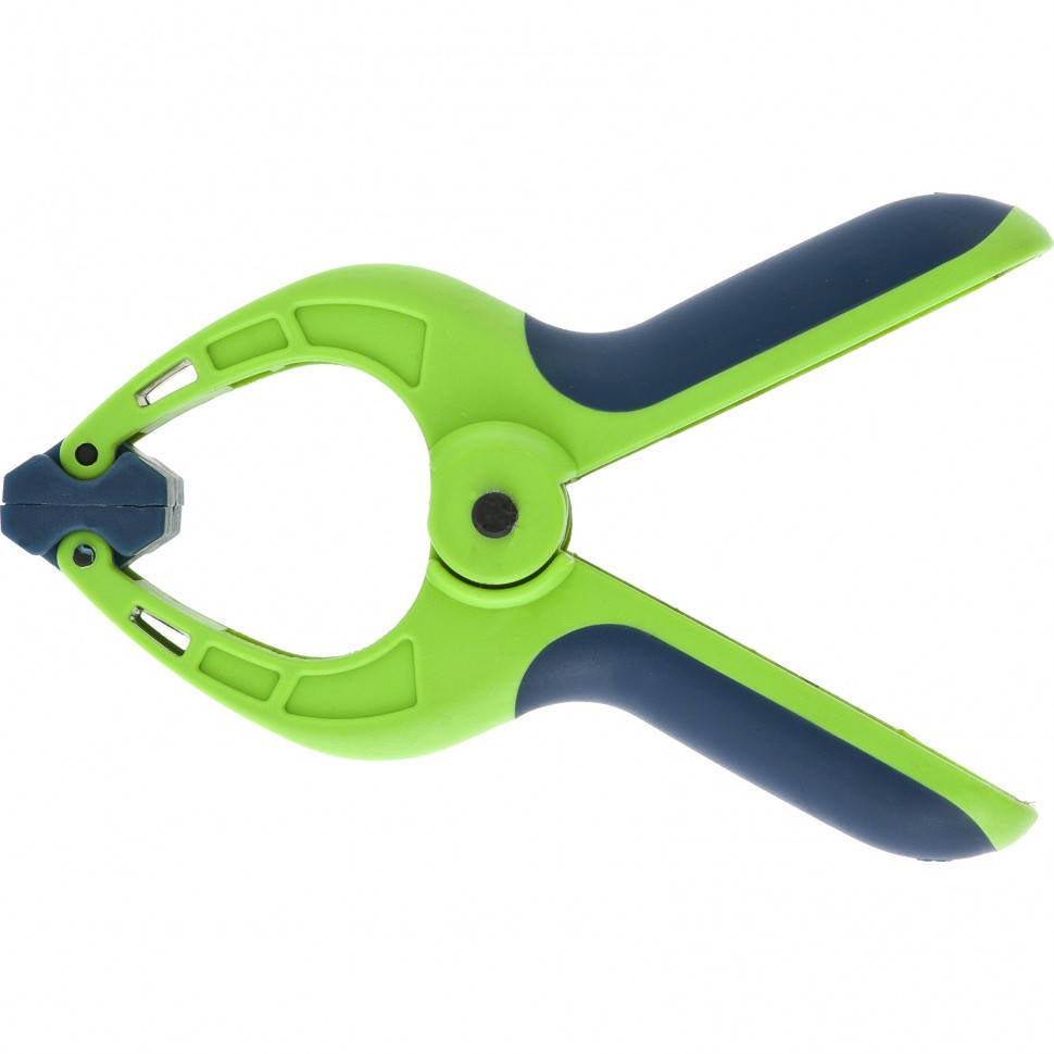 

Струбцина клещеобразная пластиковый корпус двухкомпонентные рукоятки усиленная пружина 42 мм Сибртех 20784