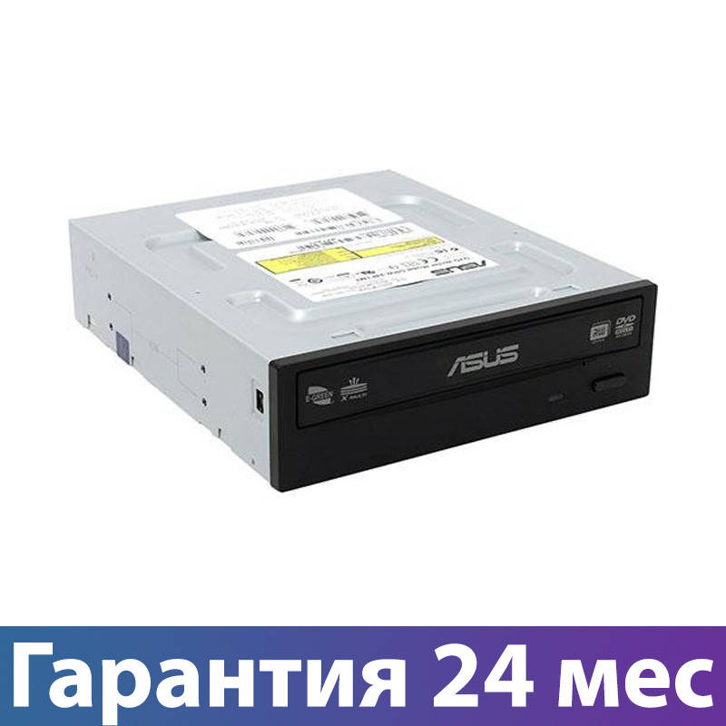 

Оптический привод DVD-RW ASUS DRW-24D5MT, Black, SATA, двд дисковод для компьютера, Черный