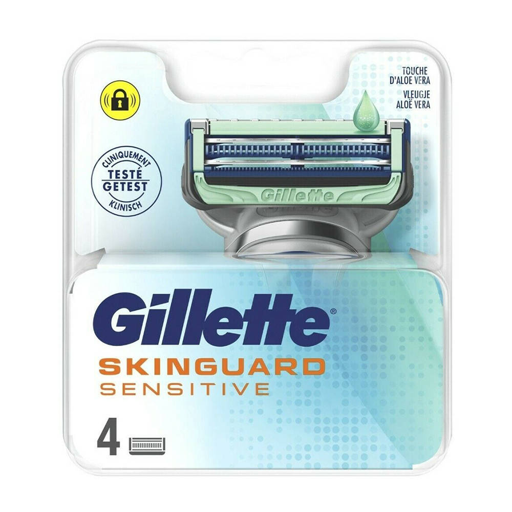 

Сменные картриджи Gillette Skinguard Sensitive 4 шт (7702018585625)