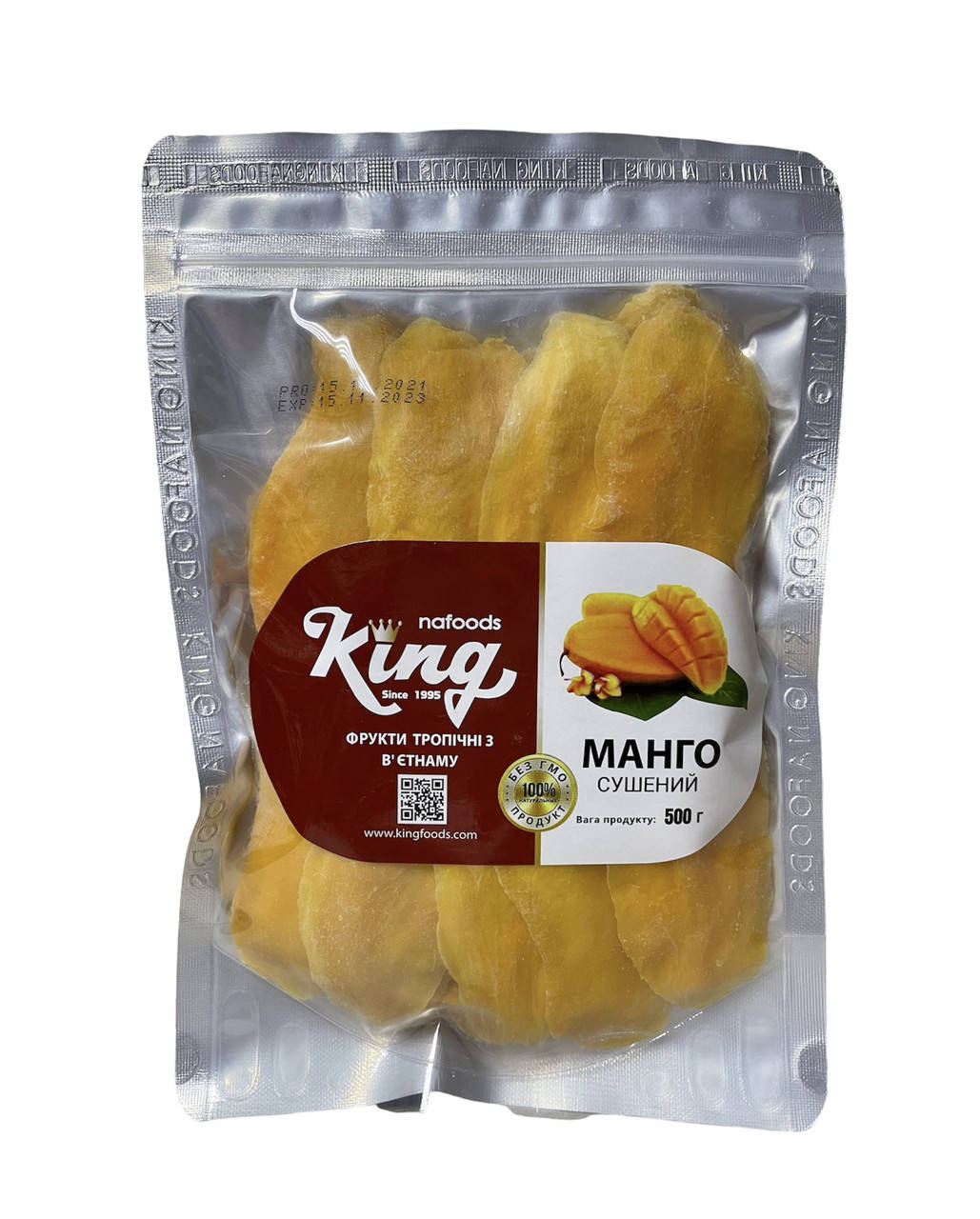 

Манго сушений King 500 г