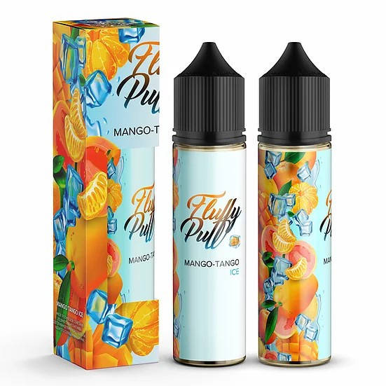 

Набор для самозамеса жидкости Fluffy Puff Mango Tango Ice 60 мл. 0 мг/мл